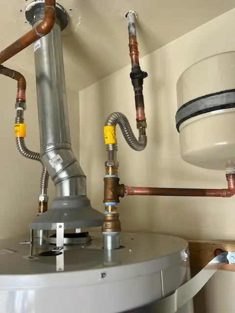 Water heater installation and plumbing repair in Alexandria